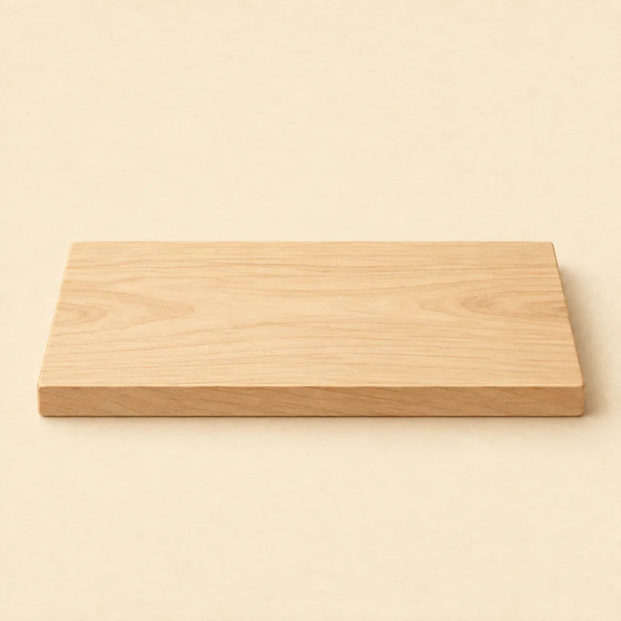 Ein Holzbrett auf dem Boden