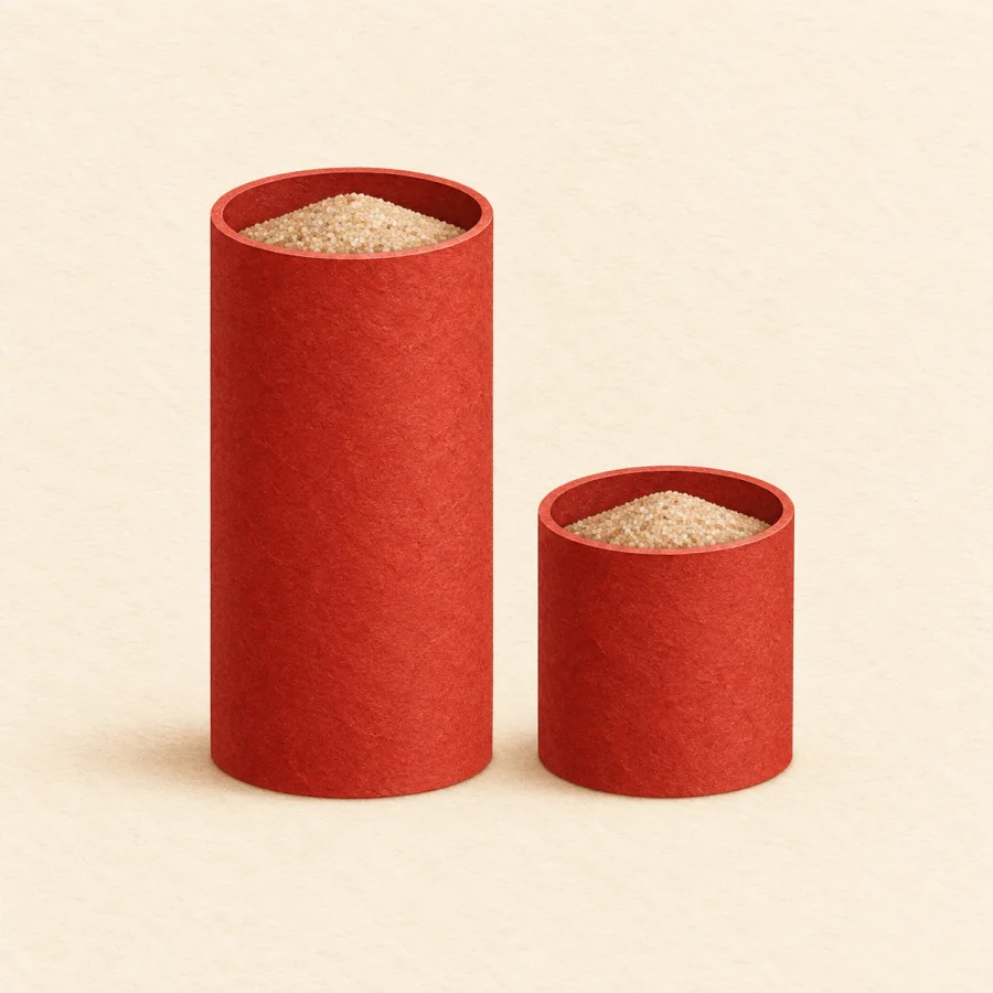 Dua toples dengan proporsi seimbang