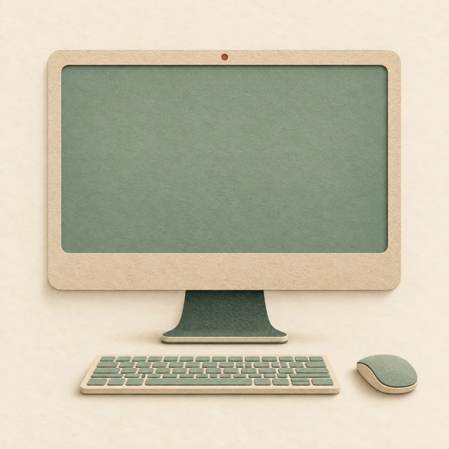Monitor di samping mouse