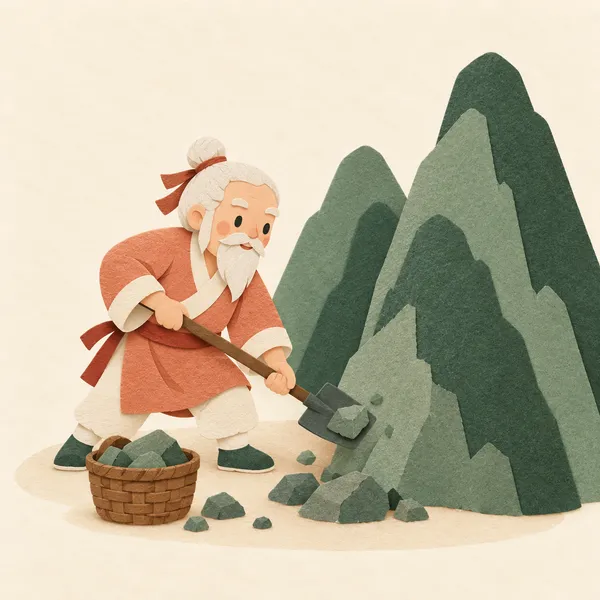 the foolish old man moves the mountain