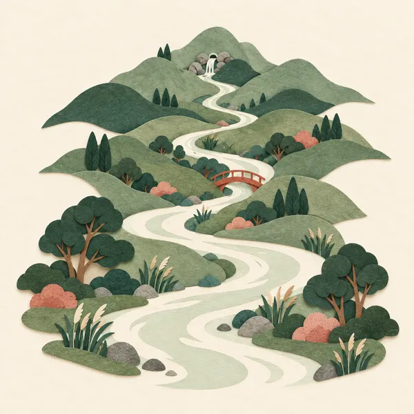 distant source, long stream