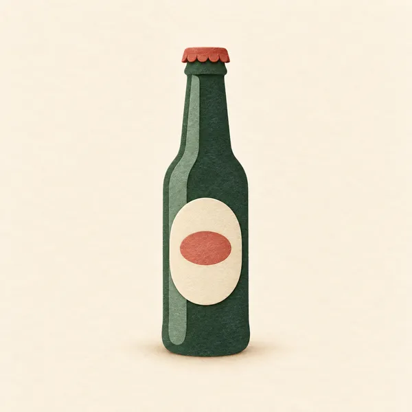 A bottle of beer
