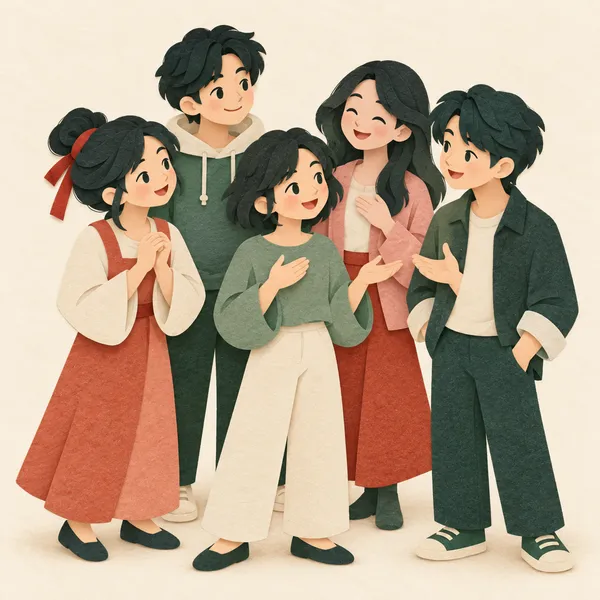 A group of people