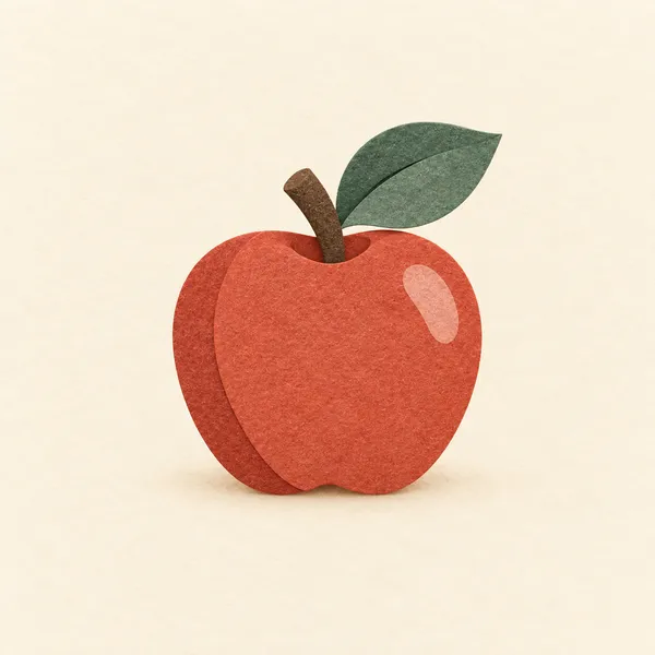 An apple