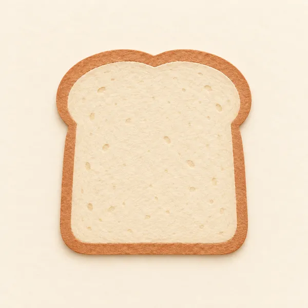 A slice of bread