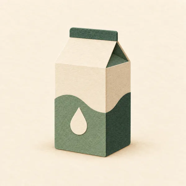 A carton of milk